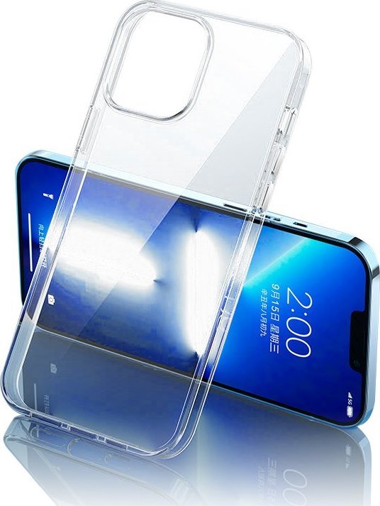 Kingxbar Kingxbar Elegant Series etui iPhone 13 Pro Max obudowa pokrowiec na tył plecki przezroczysty
