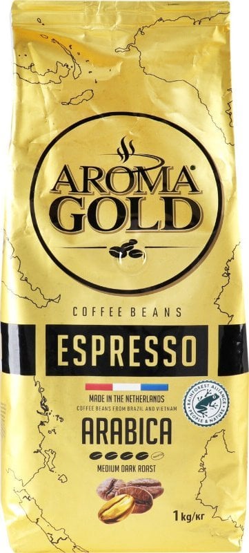 Kawa ziarnista Aroma Gold Coffee beans Espresso 1 kg