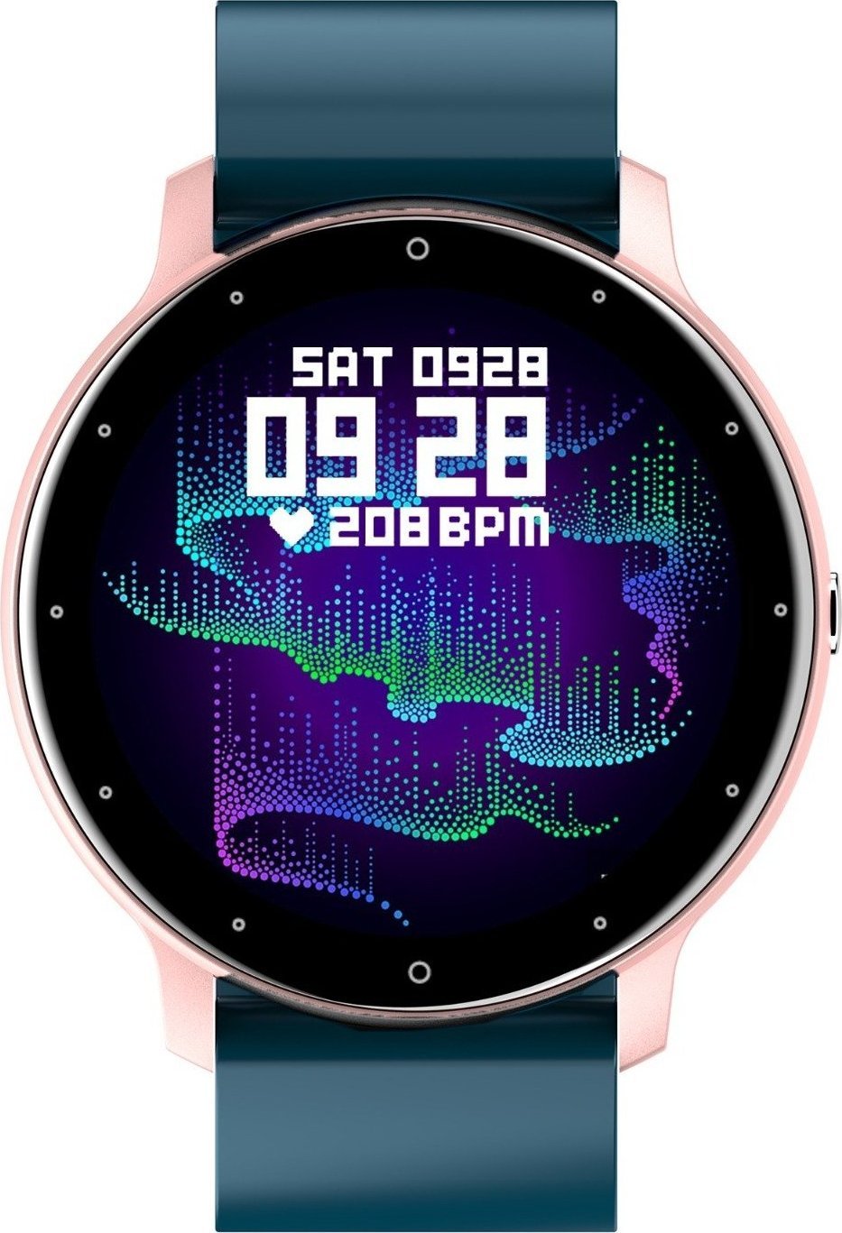 Smartwatch Gravity Asperia GT1-4 Granatowy (18729)