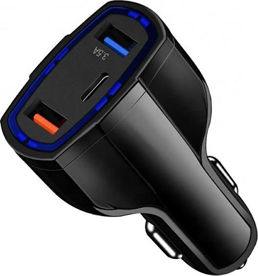 Ładowarka CGAuto 2x USB-A 1x USB-C 3.5 A (4242-uniw)