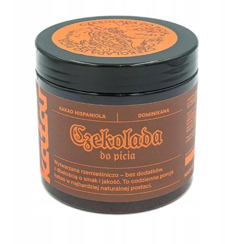 Kafar Czekolada na gorąco Dominikana 72% - Kakao Hispaniola 333g