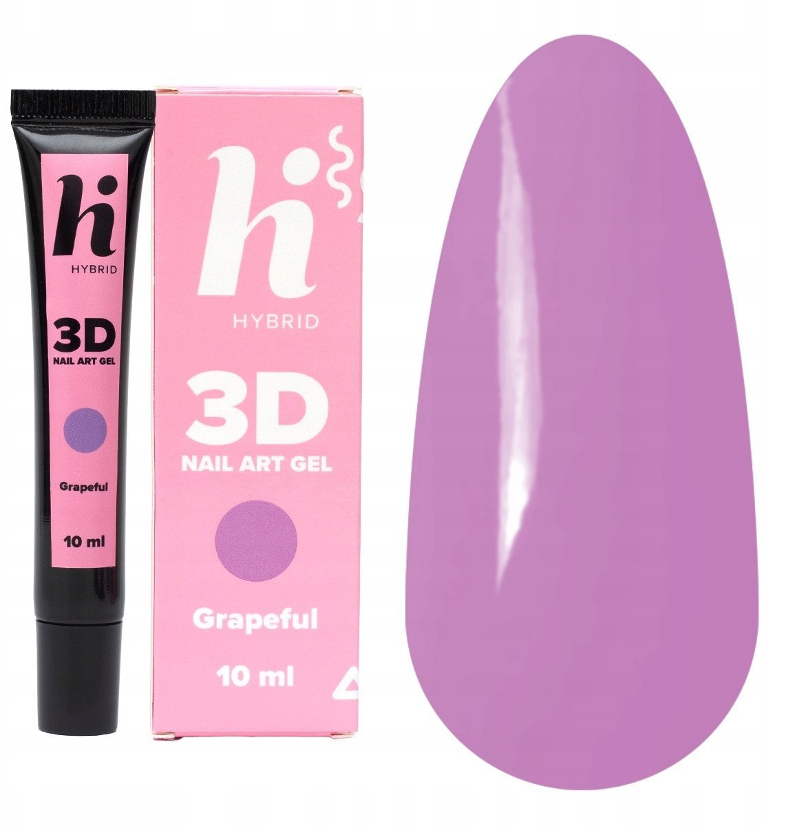 HI HYBRID Nail Art Żel do zdobień 3D Grapeful 10 ml