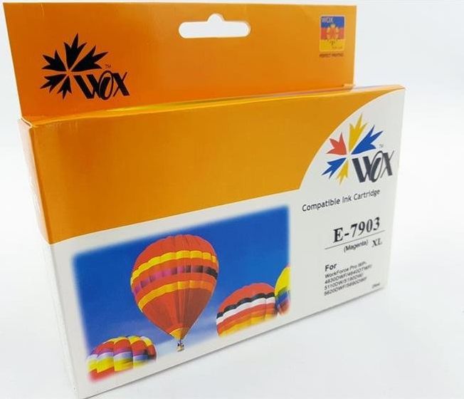 Tusz THI Zgodny Tusz Magenta do Epson WF-4630 WF-4640 WF-5110 WF-5190 WF-5620 / T7903 (79XL) C13T79034010 / Czerwony / 17.1 ml / zamiennik uniwersalny