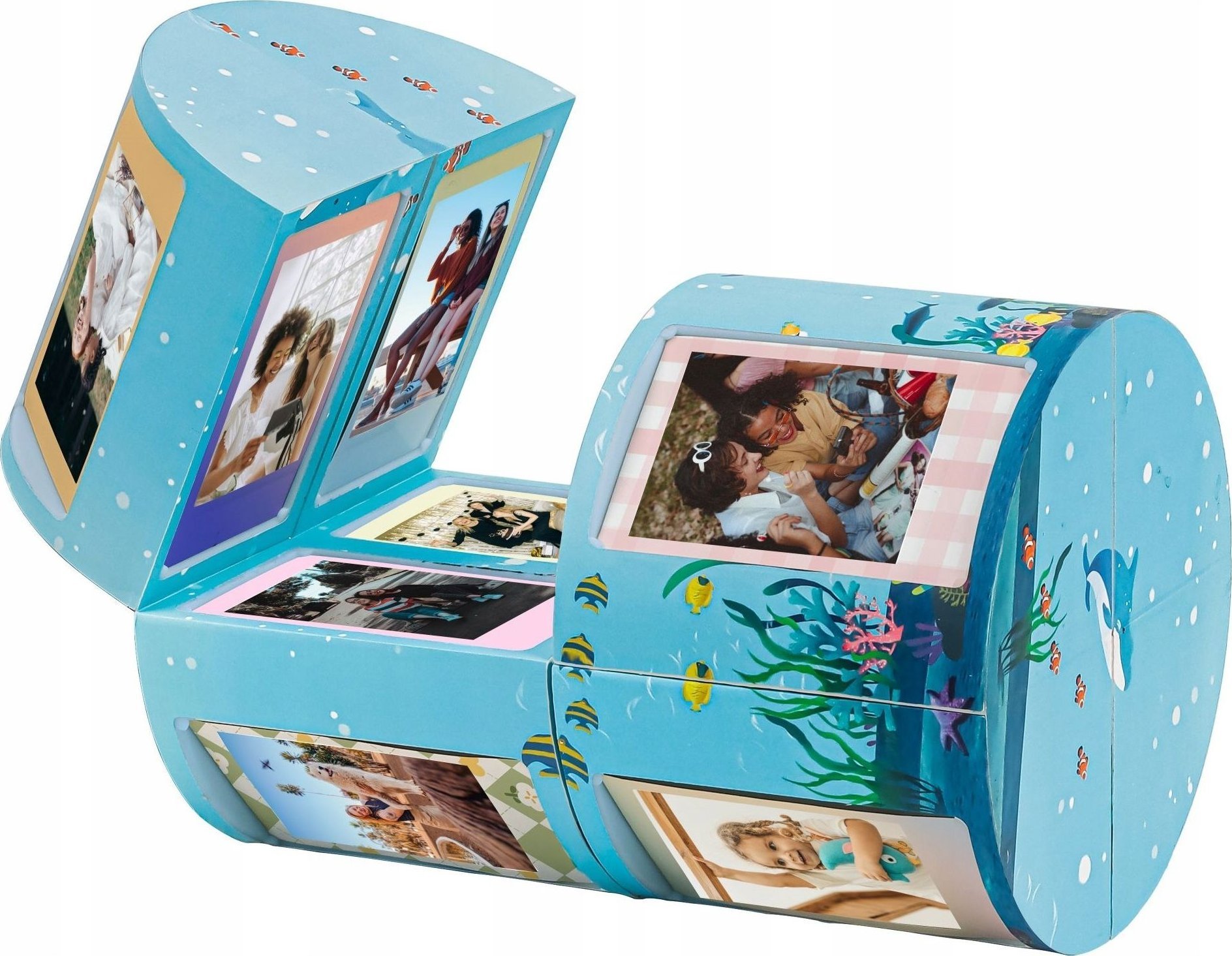 Ramka LoveInstant Rozkładana Ramka CUBE 24 Zdjęcia do Fuji INSTAX Mini 99 12 40 11 EVO LiPlay / Morze