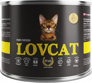LOVCAT LOVCAT Pure CHICKEN Kurczak - 400g