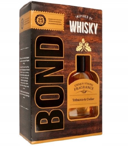 PHARMA Zest. Bond Tytoń, Whisky Cedr 3-el.&