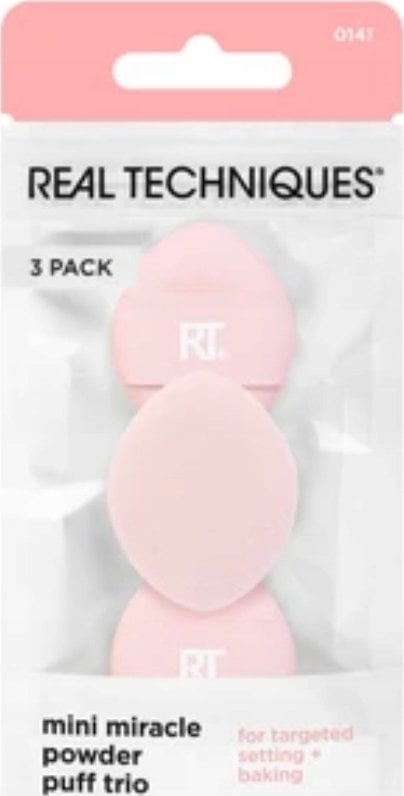 Real Techniques Real Techniques Mini Miracle Powder Puff Trio