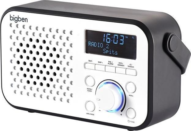 Radio BigBen Przenośne radio z cyfrowym tunerem FM/DAB+. Thomson TR24DAB