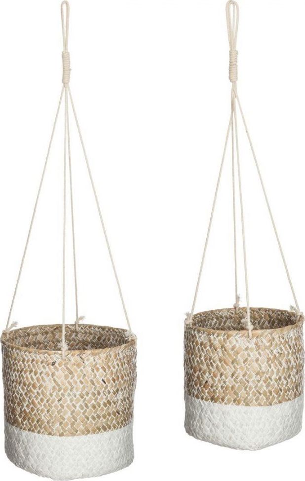 HowHomely Komplet kwietników wiszących Ethnik