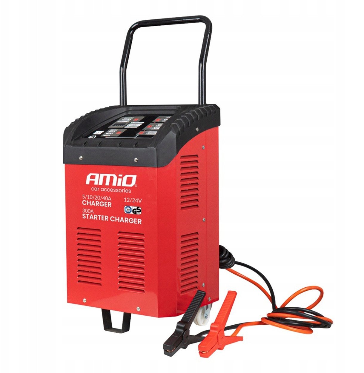 Prostownik z funkcją rozruchu max 40a 12v 24v rozruch 300a amio-04500