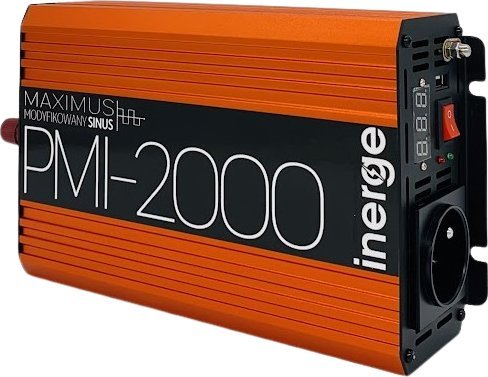 Przetwornica Inerge Przetwornica napięcia Maximus PMI-2000 COMPACT 12VDC/230VAC 2000VA/1000W