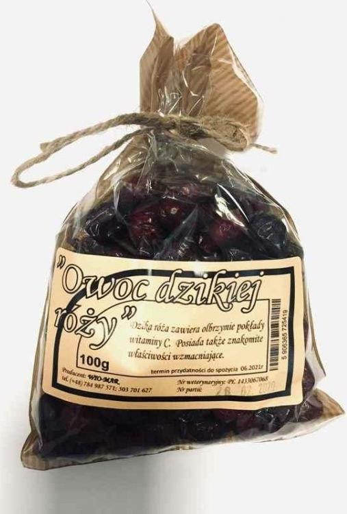 Wio-Mar Wio-Mar Owoc Dzikiej Róży 100g dla Gryzoni i Małych Zwierząt