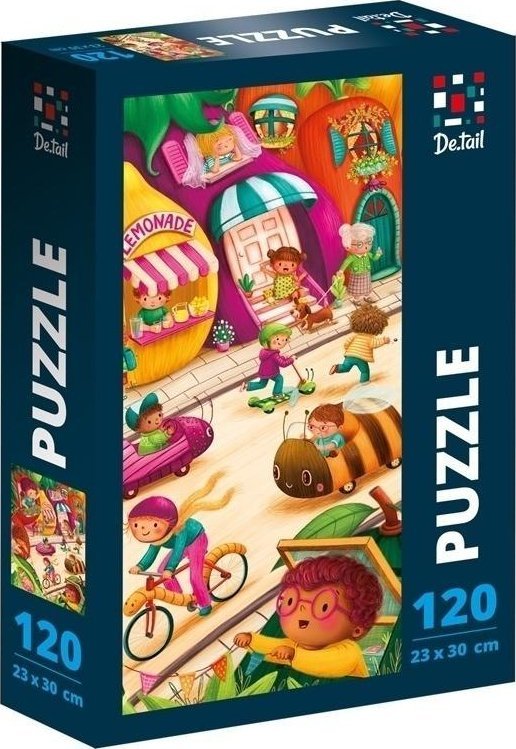 Puzzle 120 De.tail. Miasto owoców