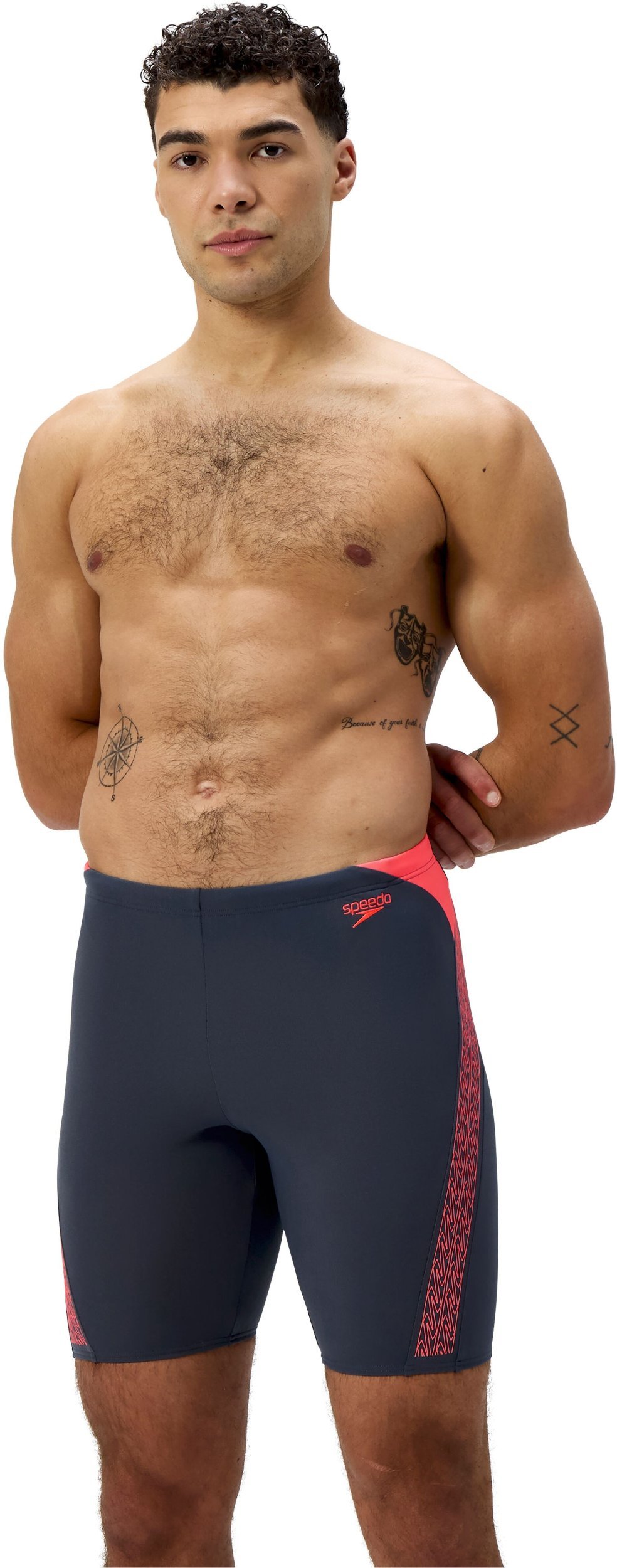 Speedo STROJE PLYWACKIE MEN'S HYPERBOOM SPL JAM RED 8-00303818663 T34 D5