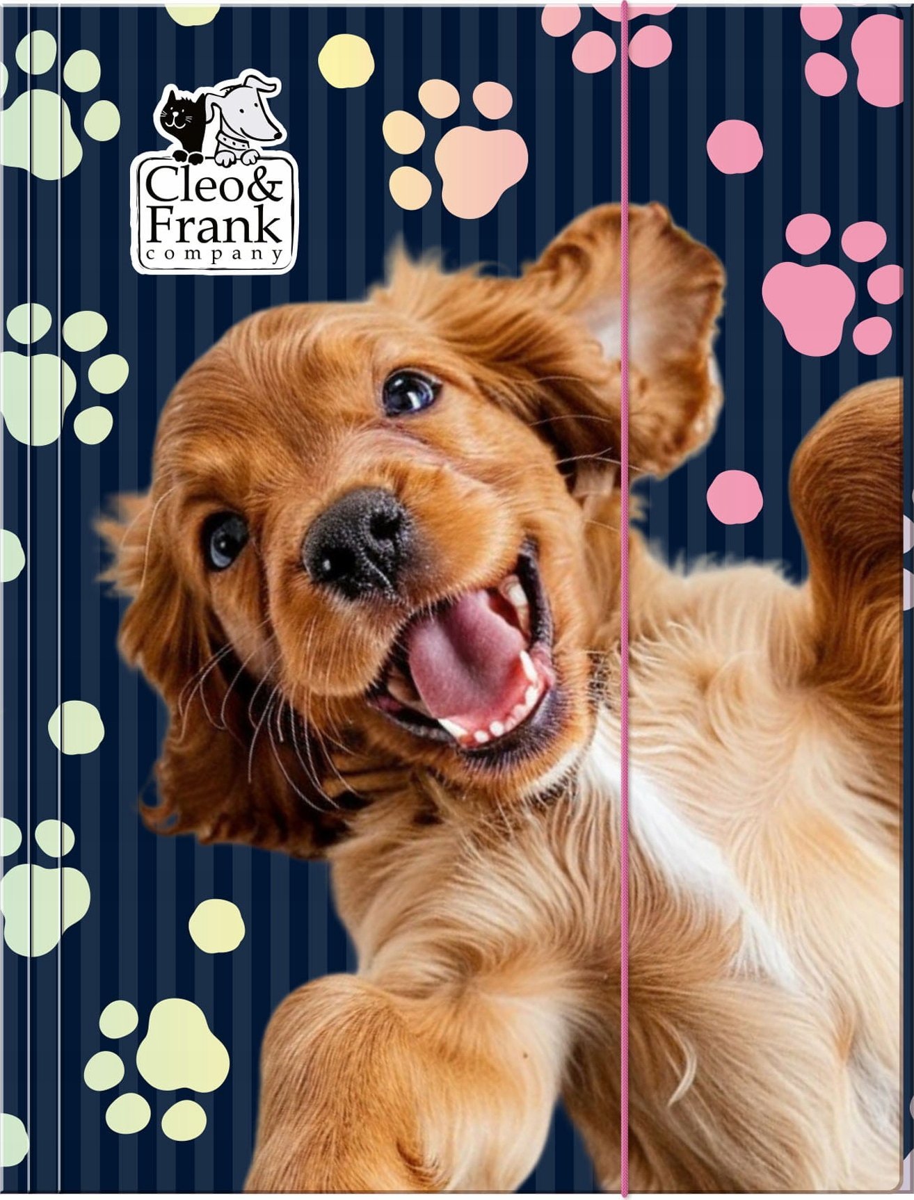 TECZKA Z GUMKA PAP A4 CLEO I FRANK 44 DERF 1/10