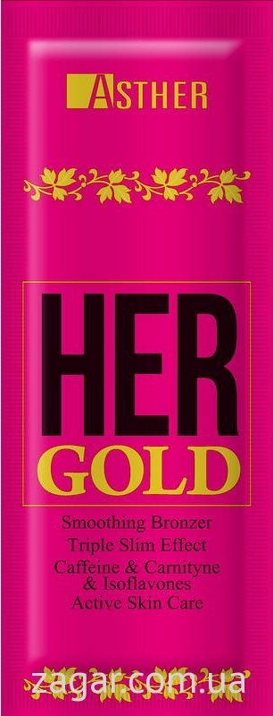 Asther Her Gold Bronzer Dla Kobiet 10 Sztuk Pakiet
