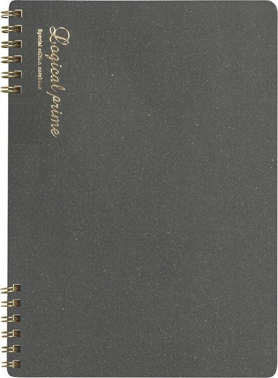 Notatnik B5 kratka Logical Prime SB szary