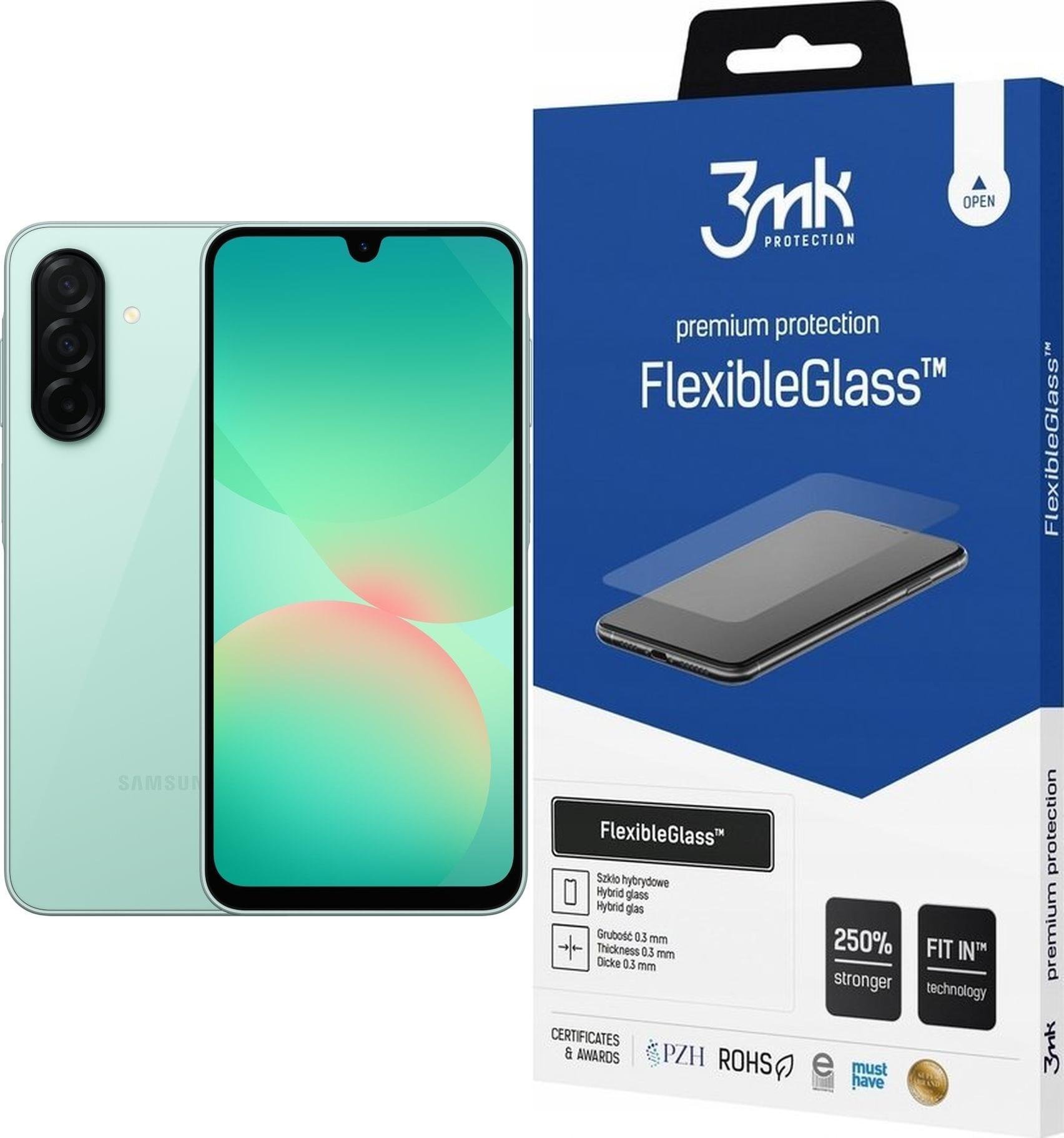 Smartfon Samsung Galaxy A26 5G 6/128GB Zielony (SM-A266BLGBEUB) + FlexibleGlass