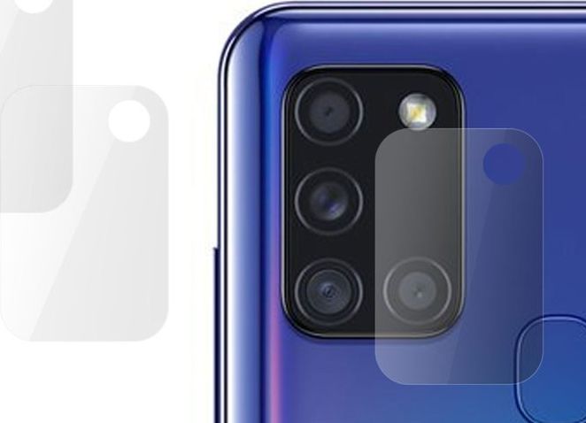 Alogy 2x Szkło hartowane na tył obiektyw do telefonu Samsung Galaxy A21s uniwersalny