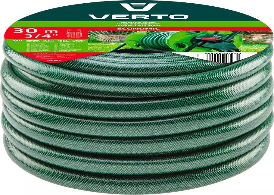 Verto Wąż ogrodowy 30m 3/4" ECONOMIC (15G804)