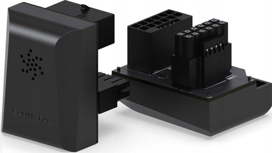 Adapter Wtyczka 12VPWR kątowa złącze 12+4 PIN 180 stopni EZDIY-FAB STD