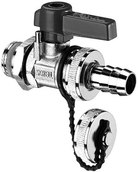 Schell Zawór spustowo-napelniający z pokrętłem dzwigniowym 1/2, mosiadz (139940099)