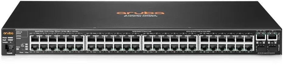 HPE Aruba Networking 2530 48G Zarządzany L2 Gigabit Ethernet (10/100/1000) 1U