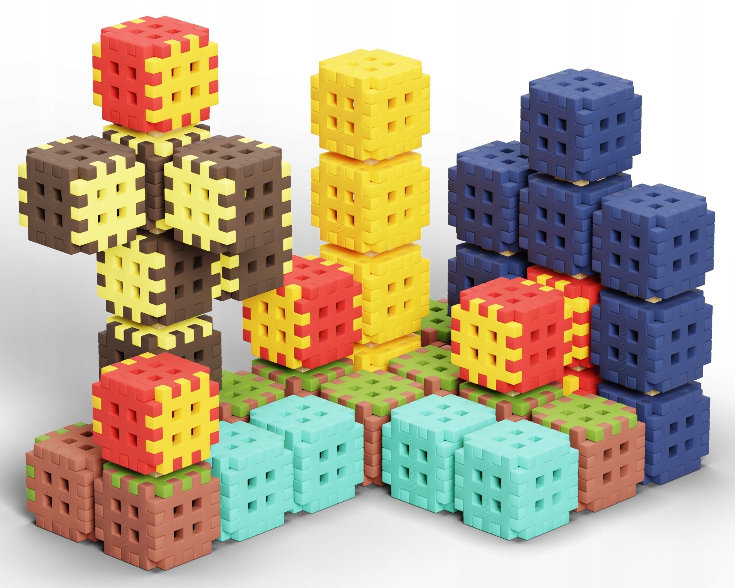 *****Klocki waffle mini Blocks 302el 08211