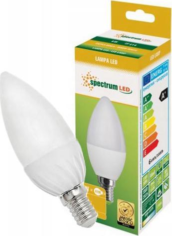 Spectrum LED Żarówka LED E14 świecowa 4W 230V neutralna NW Spectrum