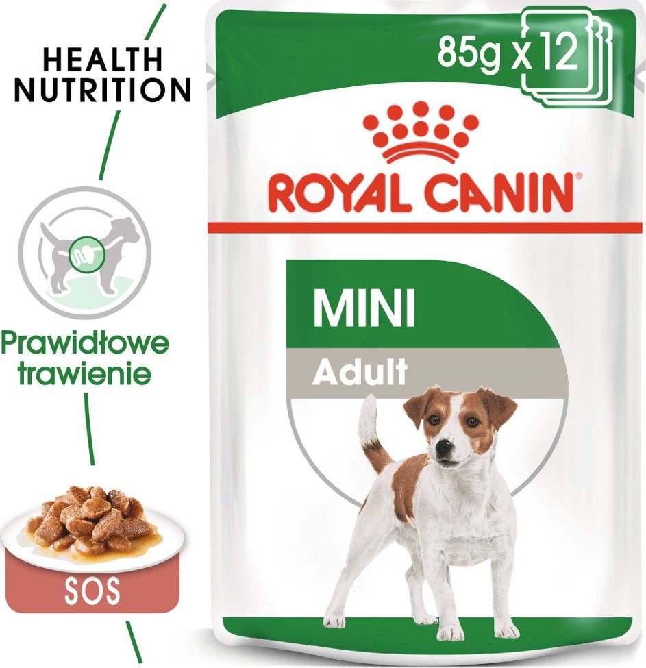 Royal Canin Karma ROYAL CANIN SHN Mini Adult w sosie 12X85G
