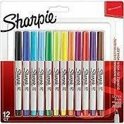 Sharpie Sharpie Permanentmarker Ultra Fine 12er Blister