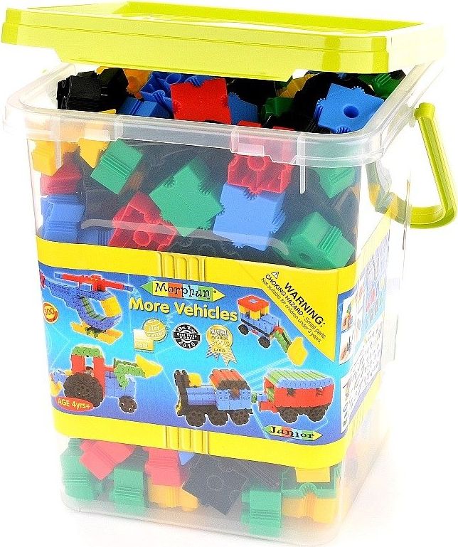 Morphun Morphun Pojazdy 300 el. - Klocki konstrukcyjne