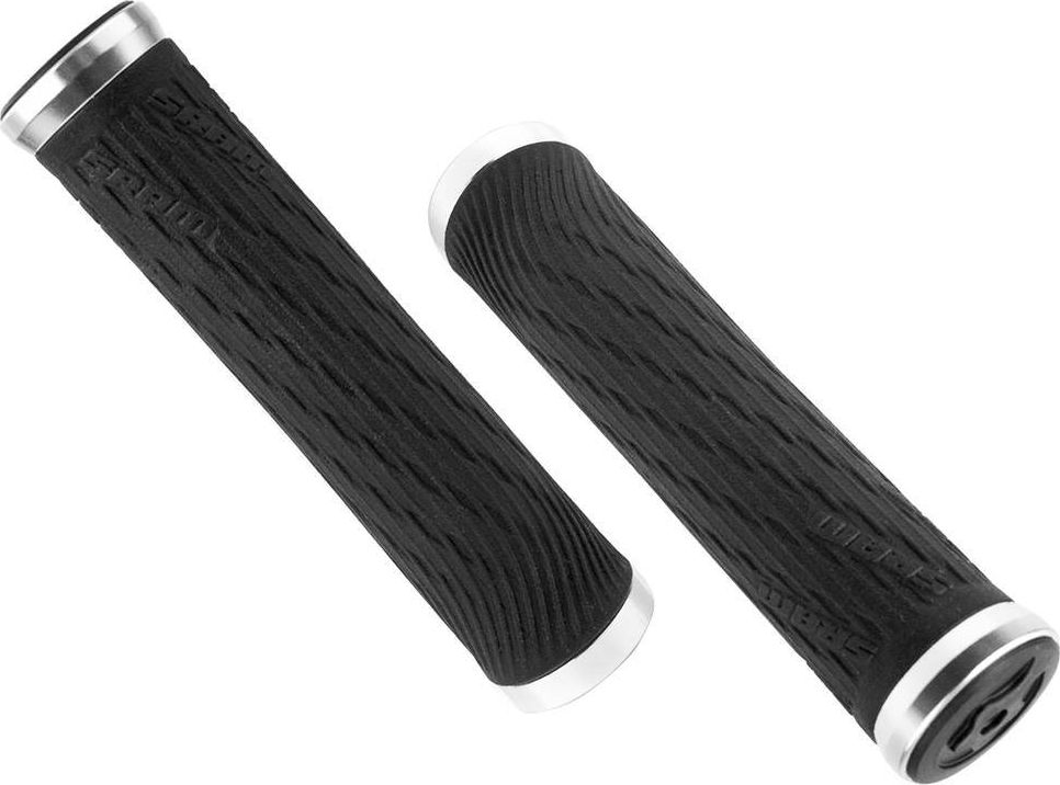 Sram Chwyty kierownicy Sram Locking Grips for XX1 Grip Shift 100mm i 122mm czarne ze srebrną obejmą