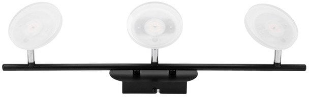 SPOT LED LIGHT PLATE 3X4W 3000K BL