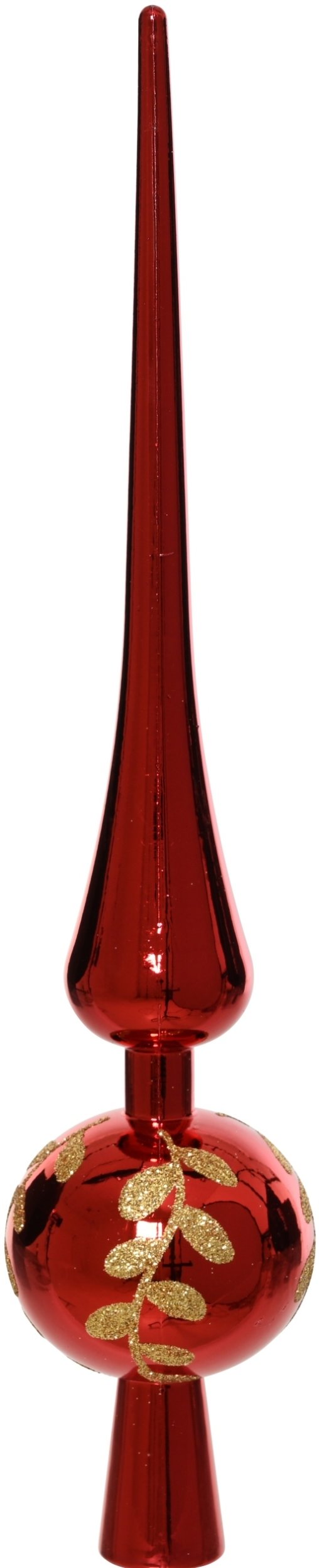 Kaemingk Błyszczący plastikowy czubek choinkowy 30cm 1szt