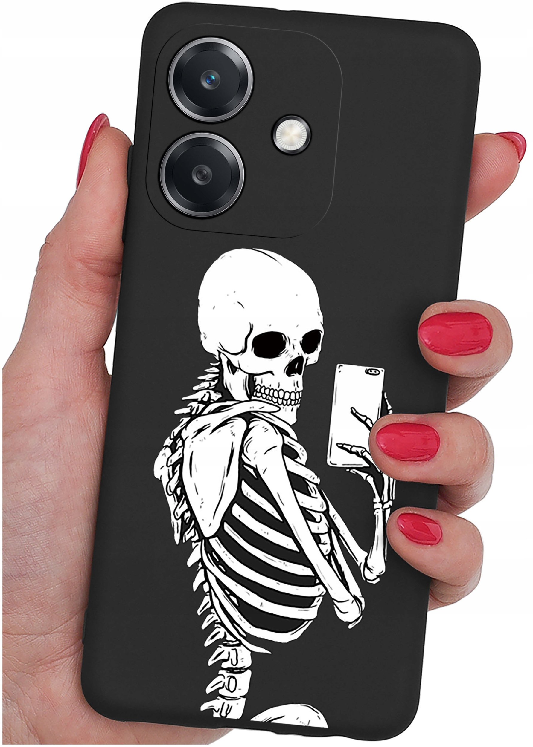 Etui do Oppo A40 | A40M | WZORY | SILIKONOWE MATT SZKŁO 9H