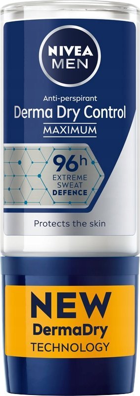 NIVEA MEN DERMA DRY CONTROL Antyperspirant w kulce