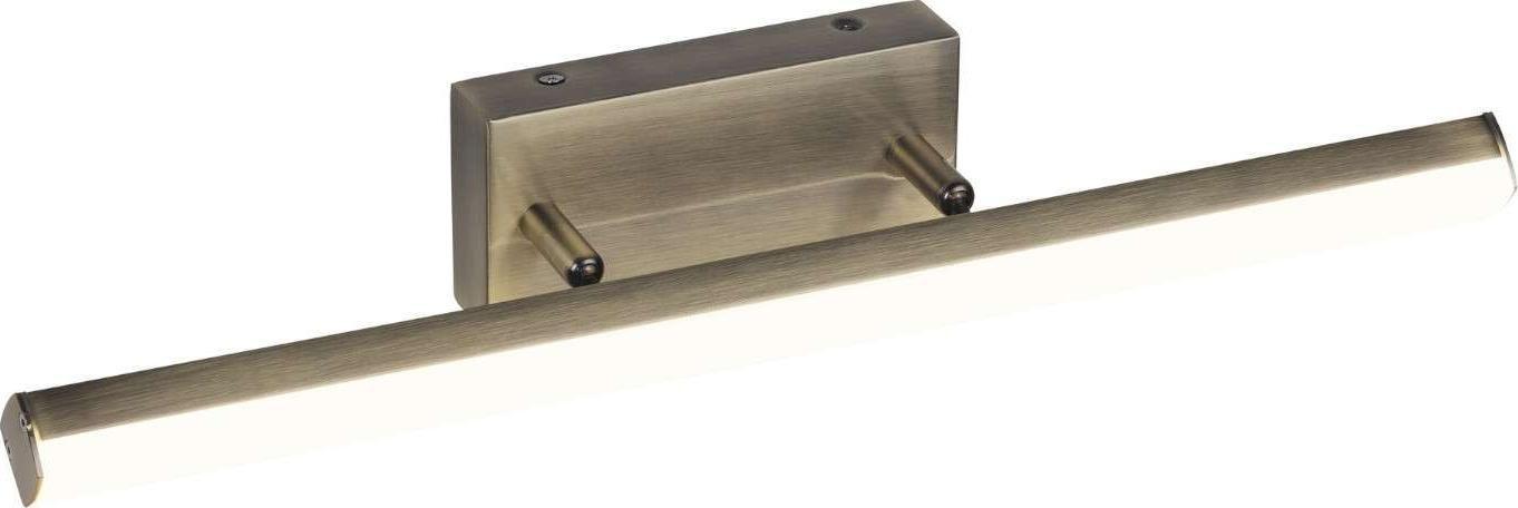 Kinkiet Rabalux Ścienna LAMPA łazienkowa SILAS 5729 Rabalux regulowana OPRAWA metalowa kinkiet belka LED 18W 4000K IP44 brązowa biała