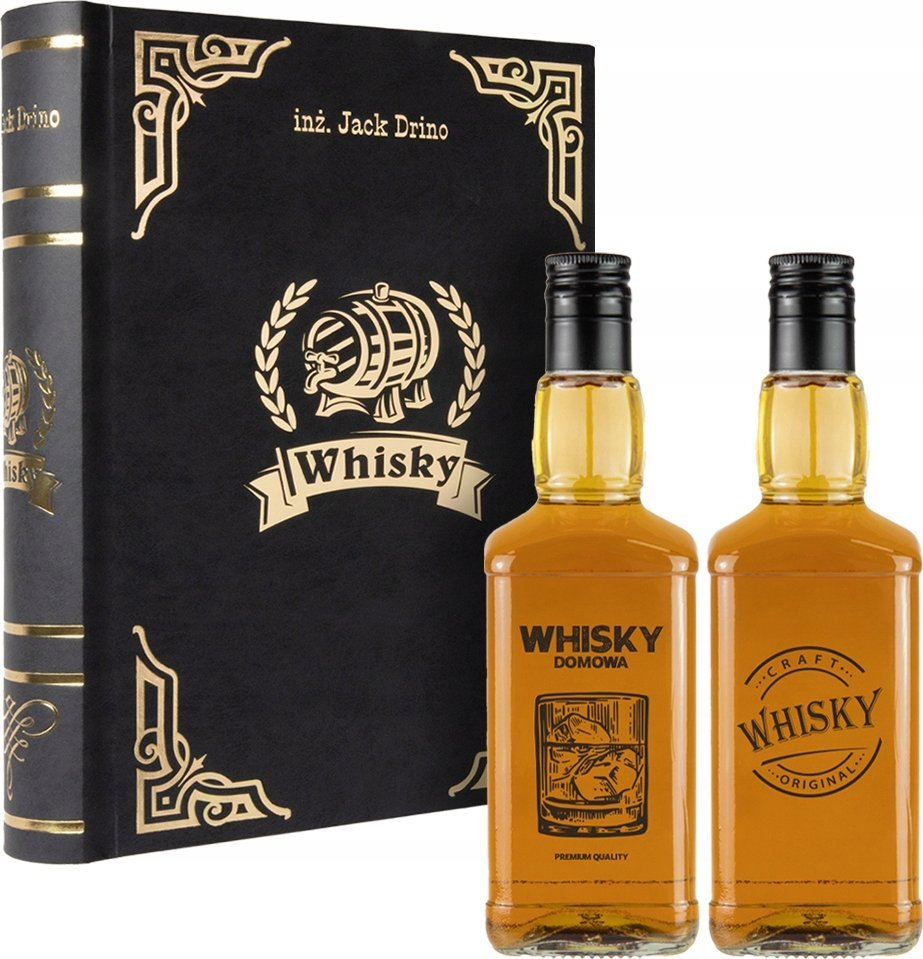 PREZENT NA ALKOHOL KSIĄŻKA NA ALKOHOL BUTELKA WHISKY - SCHOWEK NA BUTELKĘ