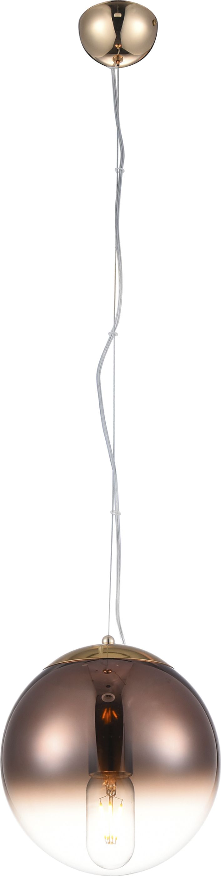 Lampa wisząca Azzardo Iris nowoczesna miedź (AZ3108)