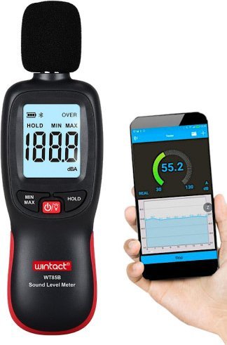 Wintact Decybelomierz Sonometr WT85B Bluetooth