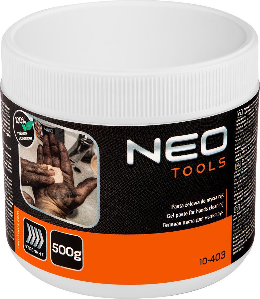 Neo Pasta do mycia rąk (Żelowa, specjalna, pasta do mycia rąk, do usuwania trudnych i bardzo trudnych zabrudzeń - słoik 500g)