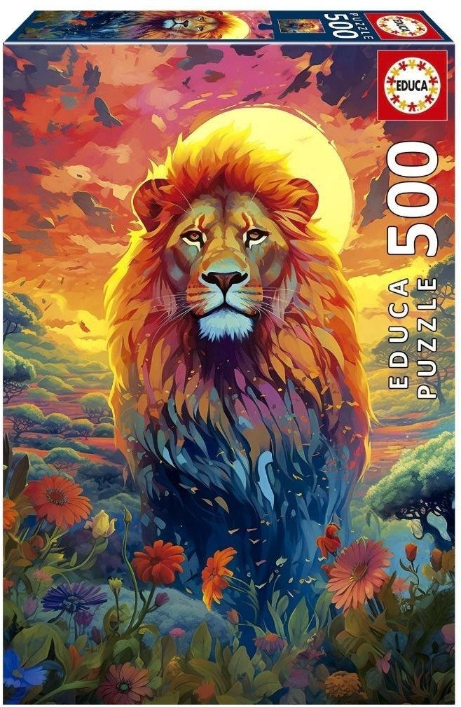 Puzzle 500 Majestatyczny lew