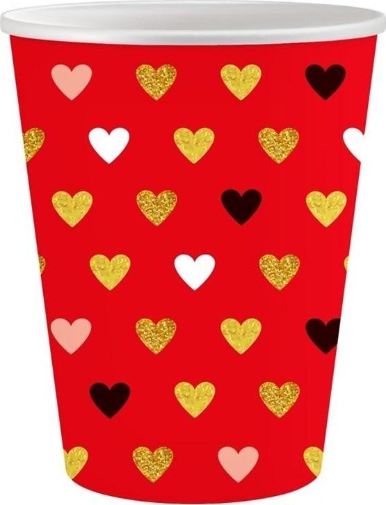 Kubeczki papierowe Kolekcja 250ml 6szt