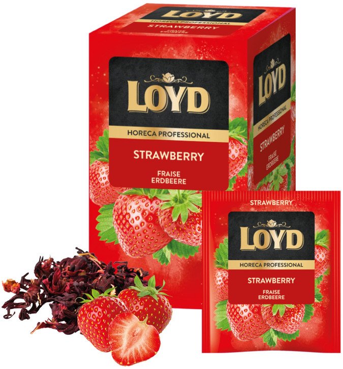 Loyd Herbata Strawberry 20 torebek