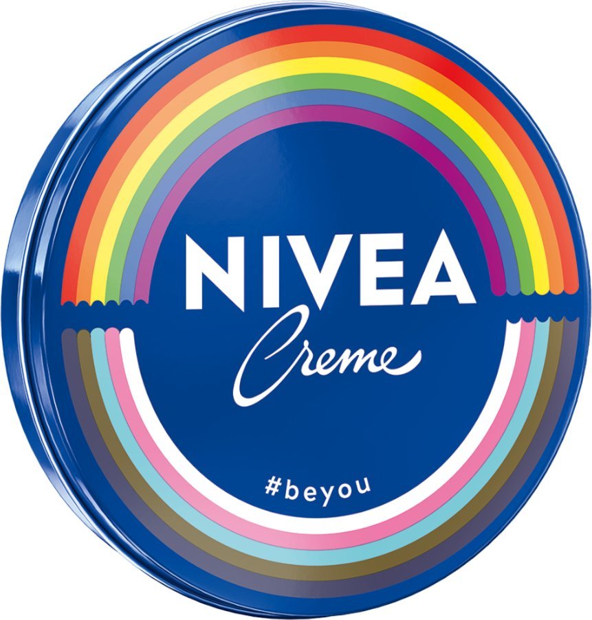 Nivea Creme Pride Krem nawilżający do twarzy, rąk i ciała 75ml