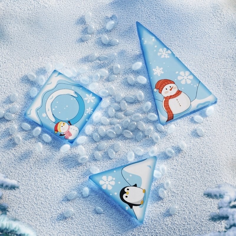 BK2B KLOCKI MAGNETYCZNE 3D LODOWY ZAMEK 96 EL