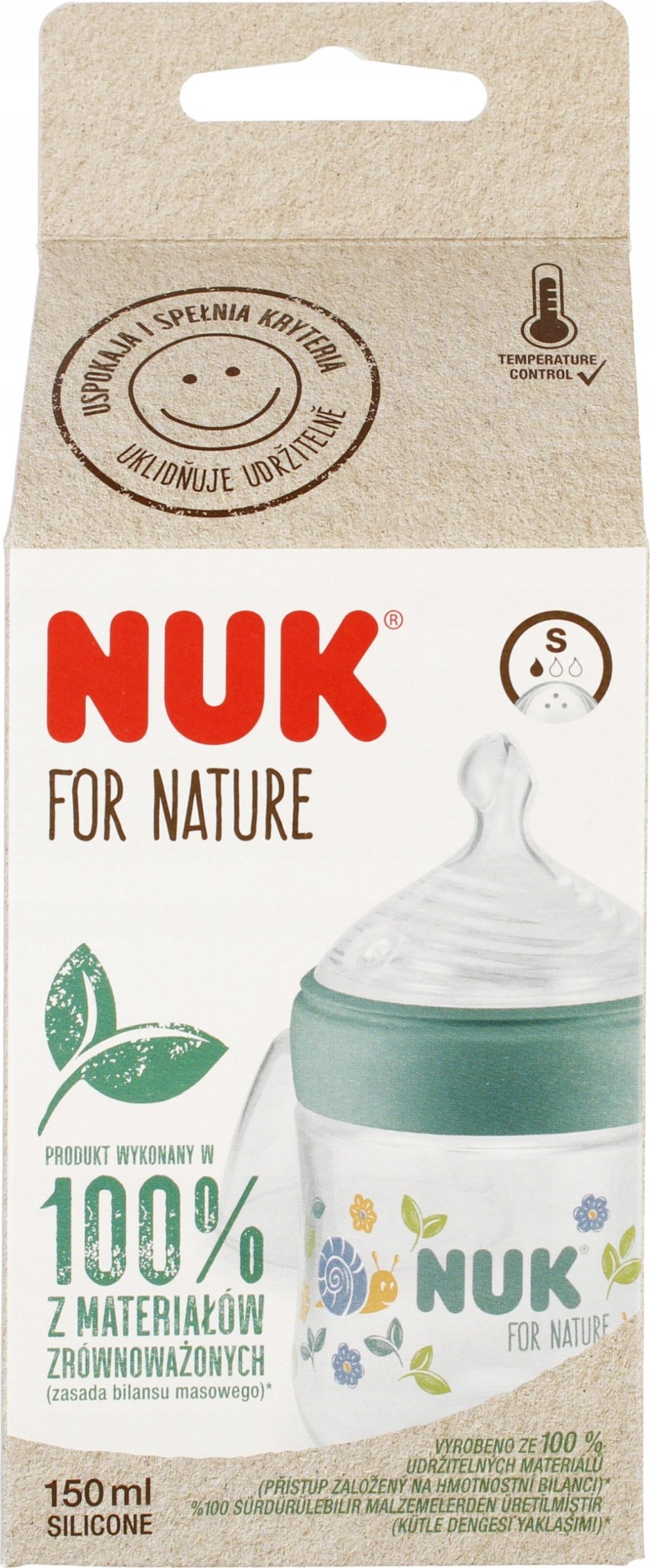 NUK NUK BUTELKA PP 150ML S FOR NAT ZIE 10743076 1/6
