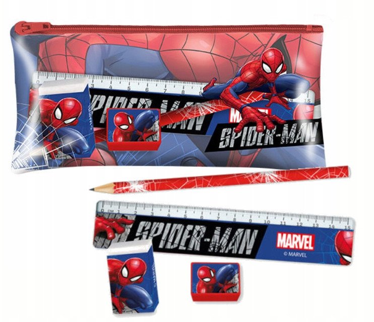 Kids Euroswan Piórnik z akcesoriami 5el. Spiderman SP50022 Kids Euroswan