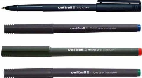 Uni Mitsubishi Pencil Pióro Kulkowe Uni Czerwony (UB-104)